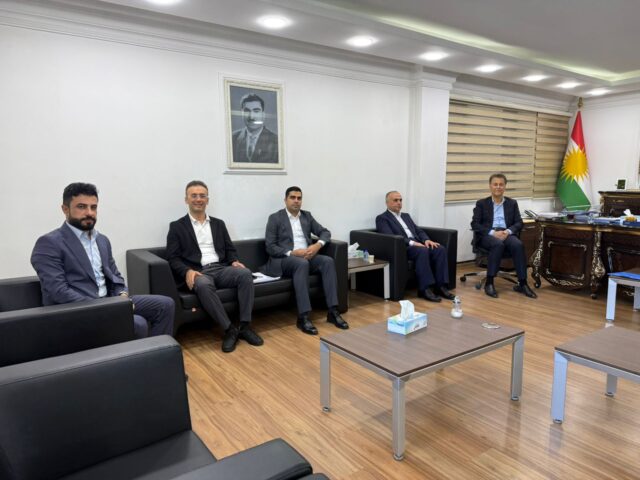 سەردانی بەڕێز ڕاگری کۆلێژی ئەندازیاری بۆ پارێزگای هەولێر