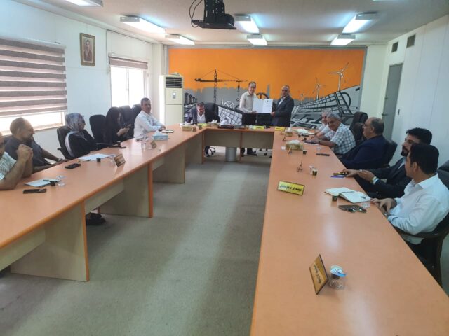 کۆبوونەوەیەک لە کۆلێژی ئەندازیاری بەڕێوەچوو