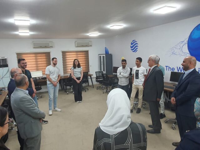 سەردانی شاندێکی ئەنجومەنی عەرەبی بۆ ڕاگرایەتی کۆلێژی ئەندازیاری