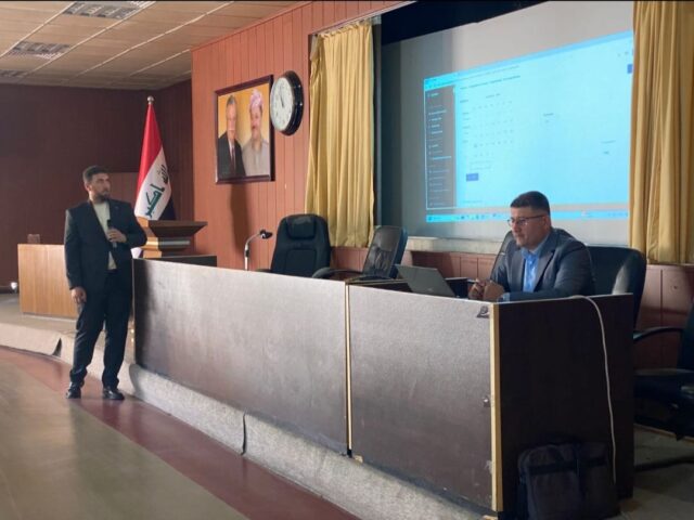 ئەنجامدانی وۆرک شۆپی بەشە زانستییەکانی کۆلێژی ئەندازیاری