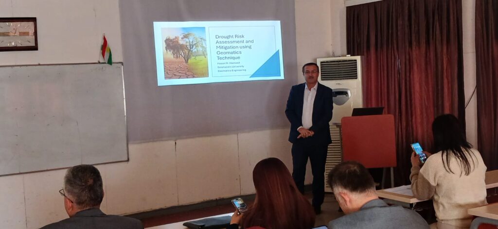 Drought Risk Assessment and Mitigation Using Geomatics Techniques (SDG13)
