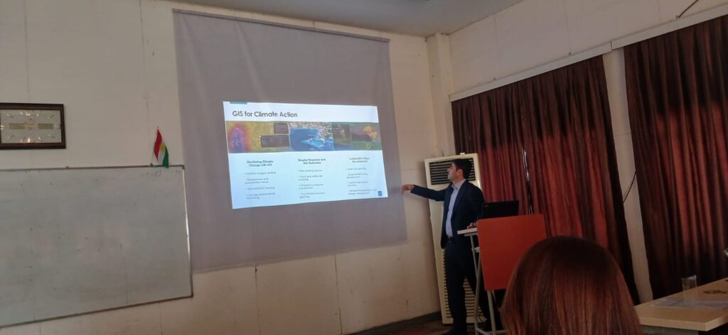 “Role of Esri in Climate Action” (SDG13)