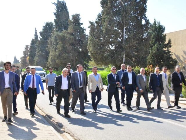 سەردانی بەڕێز سەرۆکی زانکۆی سەلاحەددین بۆ کۆلێژی ئەندازیاری