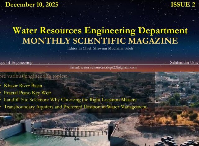 Water Resources Scientific Magazine