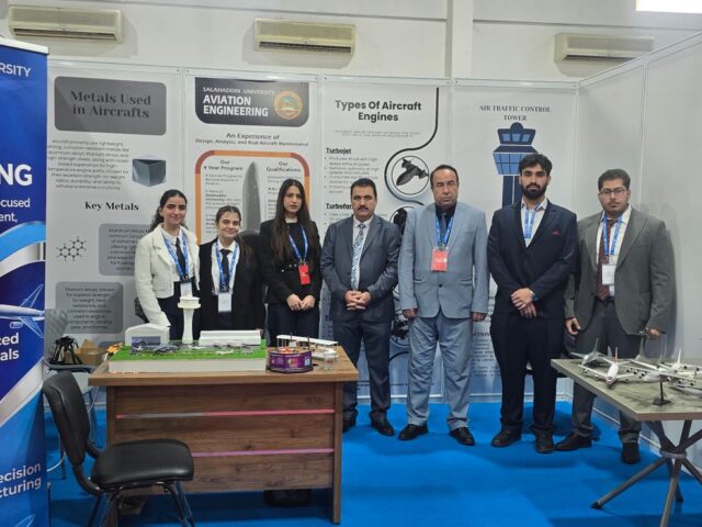 بەشداریکردنی بەشی ئەندازیاری فڕۆکەوانی له پێشانگای نێودەوڵەتی هەولێر
