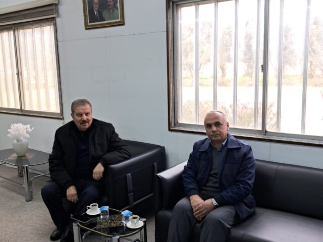 سەردانی بەڕێز (پ.ی.د. ادریس هادی صالح) بۆ کۆلێژی ئەندازیاری