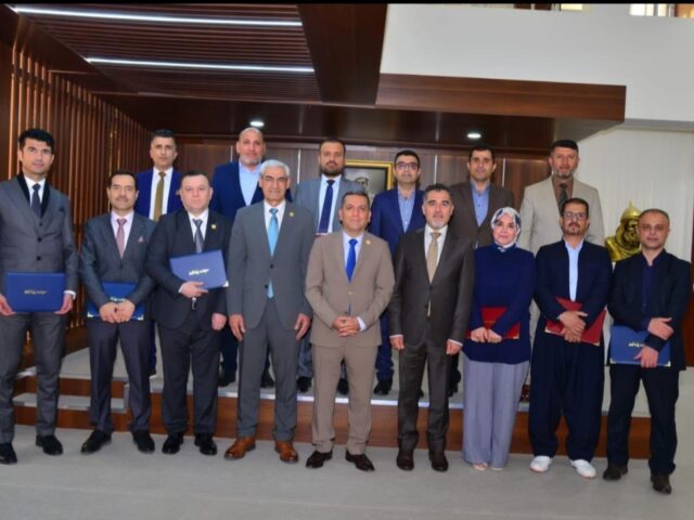 سەرۆکی زانکۆی سەلاحەدین سوپاس و پێزانینی ئاڕاستەی لێژنەکانی هەڵسەنگاندنی توێژینەوەی مامۆستایان کرد